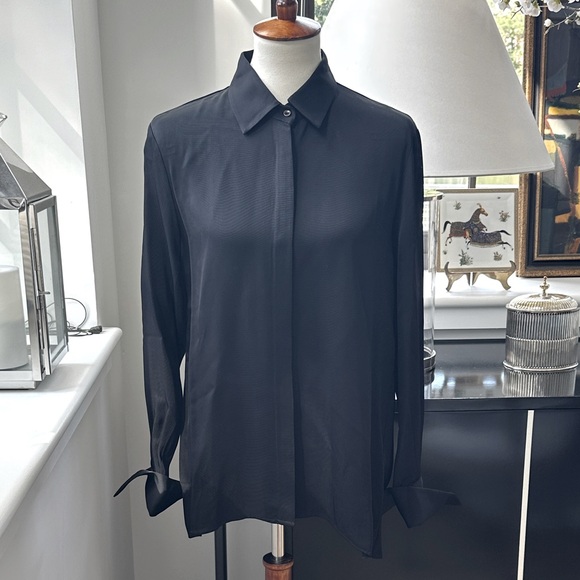 T.ba Viscose Twill Shirt w/Cuffs L - Picture 1 of 9
